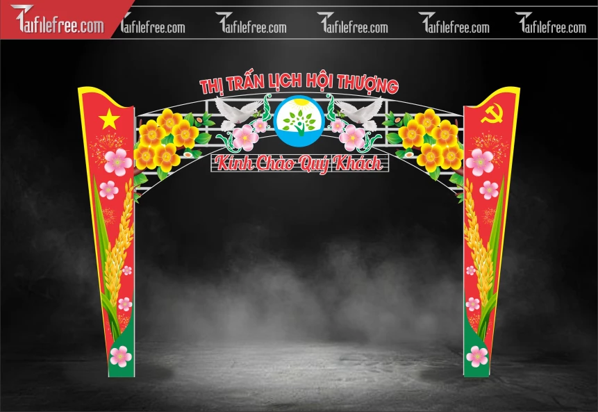 Cổng Tết Thị Trấn Hội Thượng_CT65