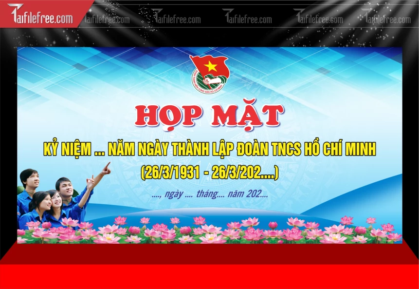 Mẫu Họp Mắt Đoàn TNCS Hồ Chí Minh_DTN115