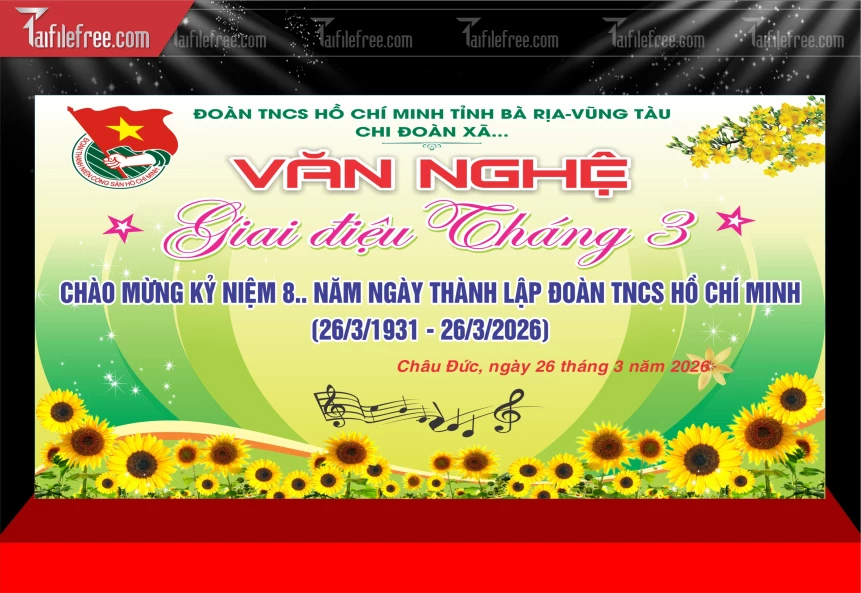Mẫu Văn Nghệ Đoàn TNCS Hồ Chí Minh_DTN118
