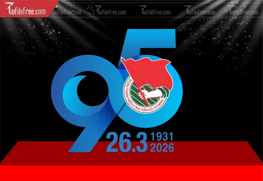 Mẫu Logo Đoàn TNCS Hồ Chí Minh_DTN119