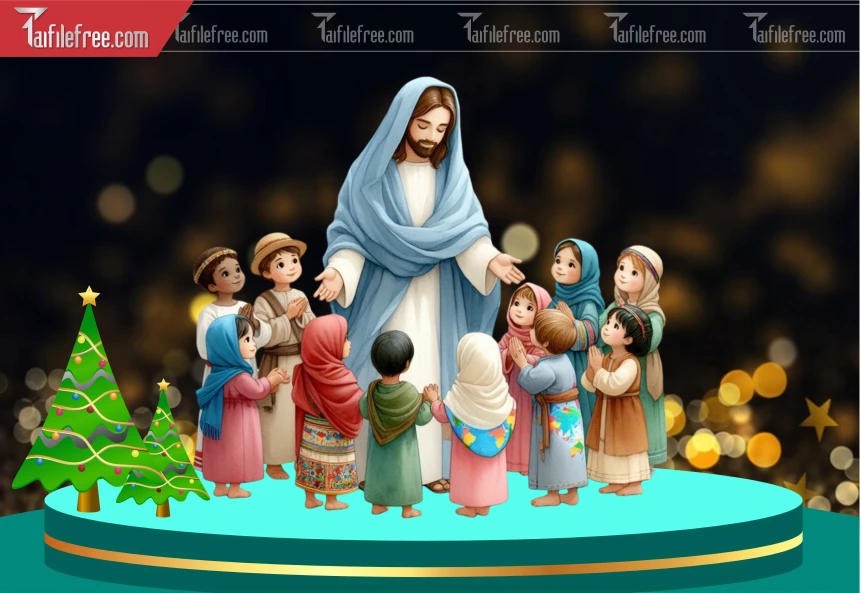 Mẫu File Thiết Kế PNG Chúa Giáng Sinh_GS170