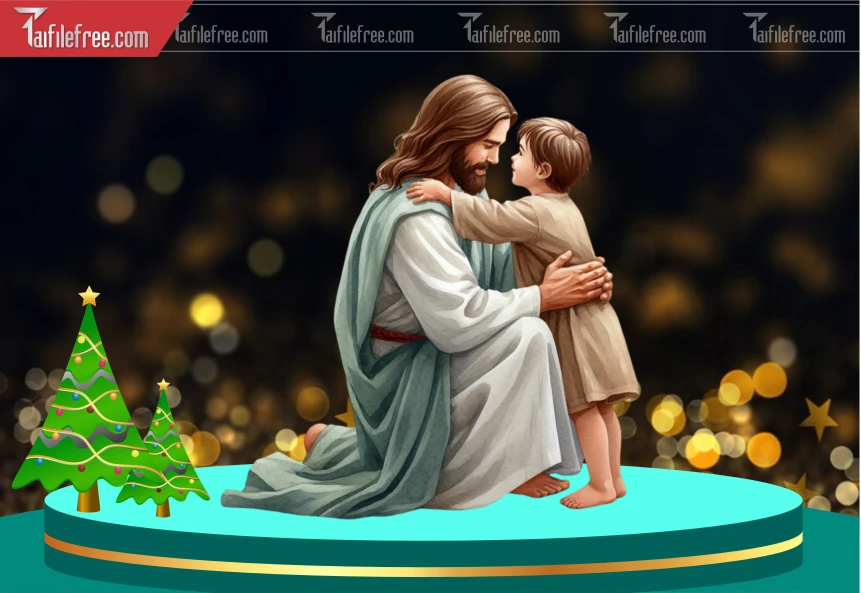 Mẫu File Thiết Kế PNG Chúa Giáng Sinh_GS177