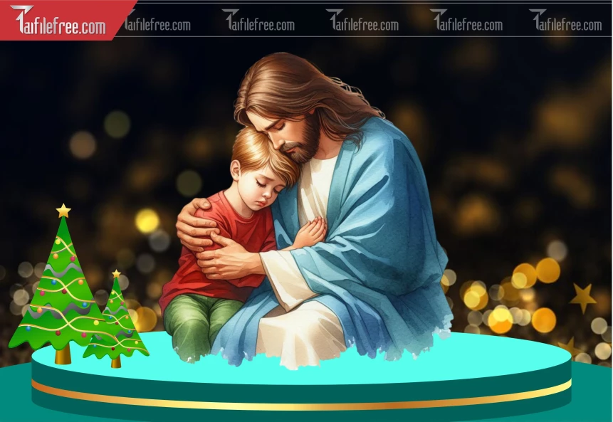 Mẫu File Thiết Kế PNG Chúa Giáng Sinh_GS180