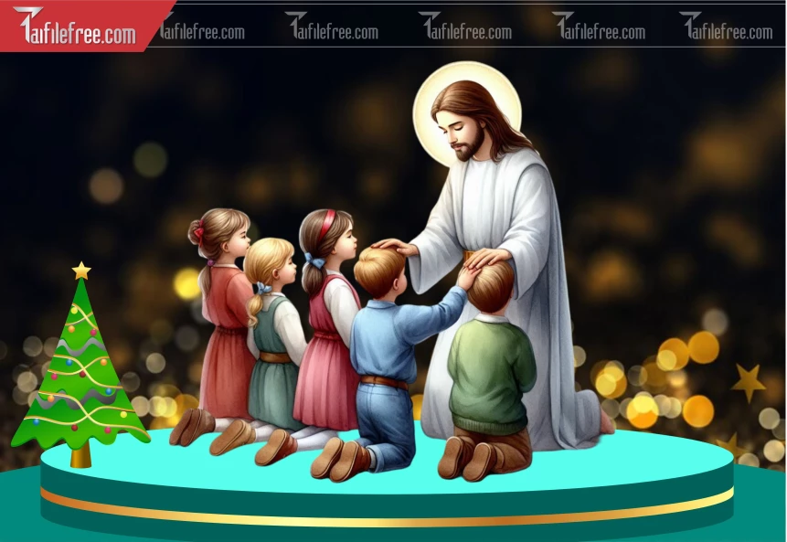 Mẫu File Thiết Kế PNG Chúa Giáng Sinh_GS183