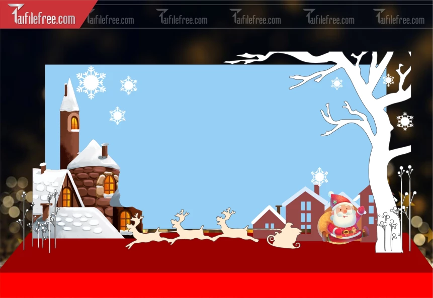 Background GIáng Sinh - Noel - Phông Nền Merry Christmas GS197