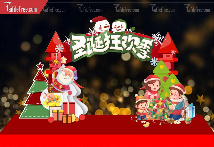 Background GIáng Sinh - Noel - Phông Nền Merry Christmas GS210