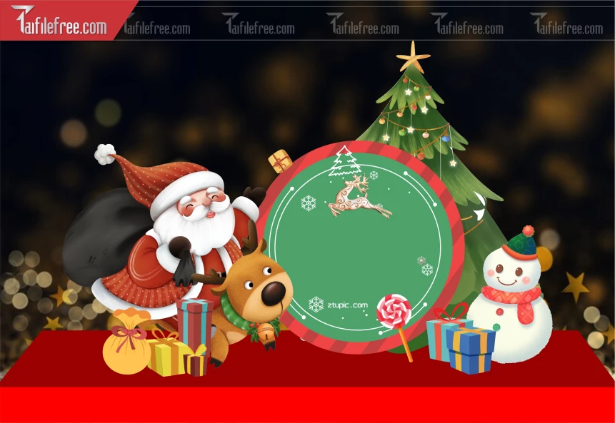 Background GIáng Sinh - Noel - Phông Nền Merry Christmas GS218