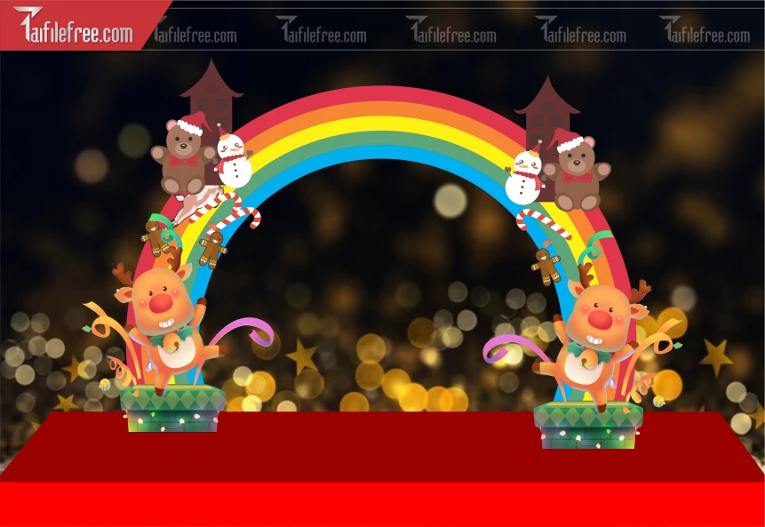Background GIáng Sinh - Noel - Phông Nền Merry Christmas GS220