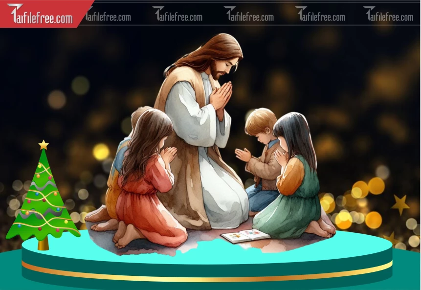 Mẫu File Thiết Kế PNG Chúa Giáng Sinh_GS230