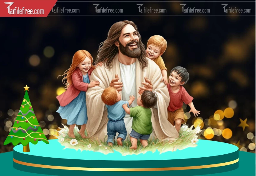 Mẫu File Thiết Kế PNG Chúa Giáng Sinh_GS232