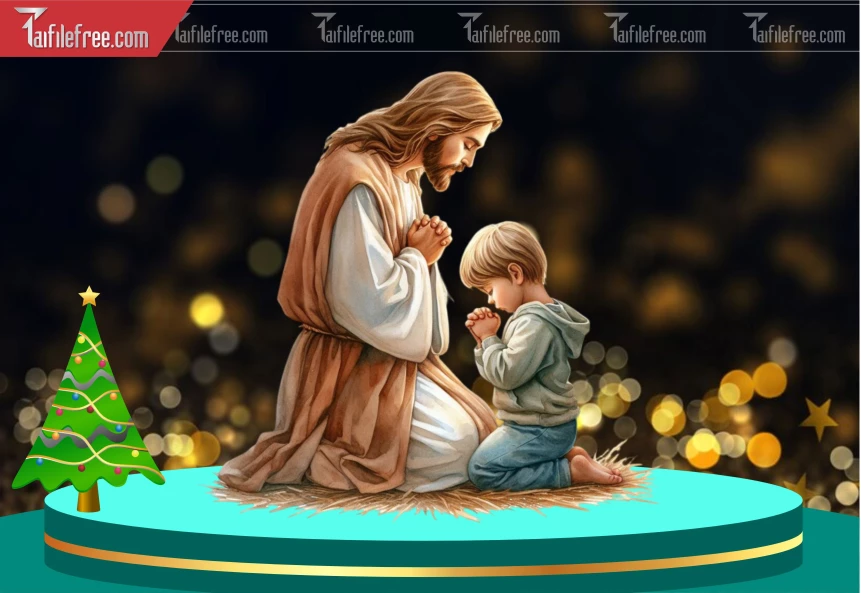 Mẫu File Thiết Kế PNG Chúa Giáng Sinh_GS233