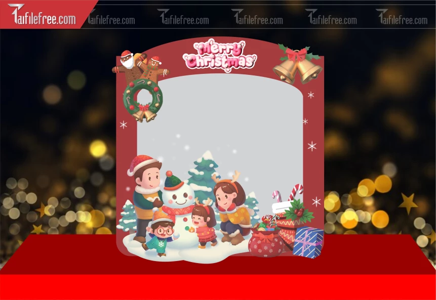 Background GIáng Sinh - Noel - Phông Nền Merry Christmas GS240