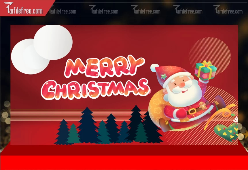 Phông Nền GIáng Sinh - Noel - Phông Nền Merry Christmas GS292