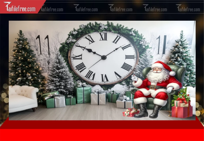 Mẫu Phông Nền GIáng Sinh - Noel - Phông Nền Merry Christmas GS311