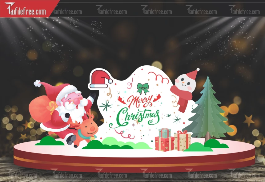 Banner Giáng Sinh - Noel - Background Merry Christmas GS94
