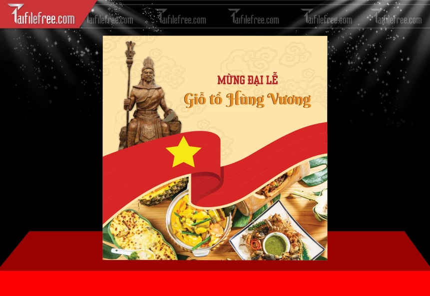 Banner Ngày Giỗ Tổ Hùng Vương GT23