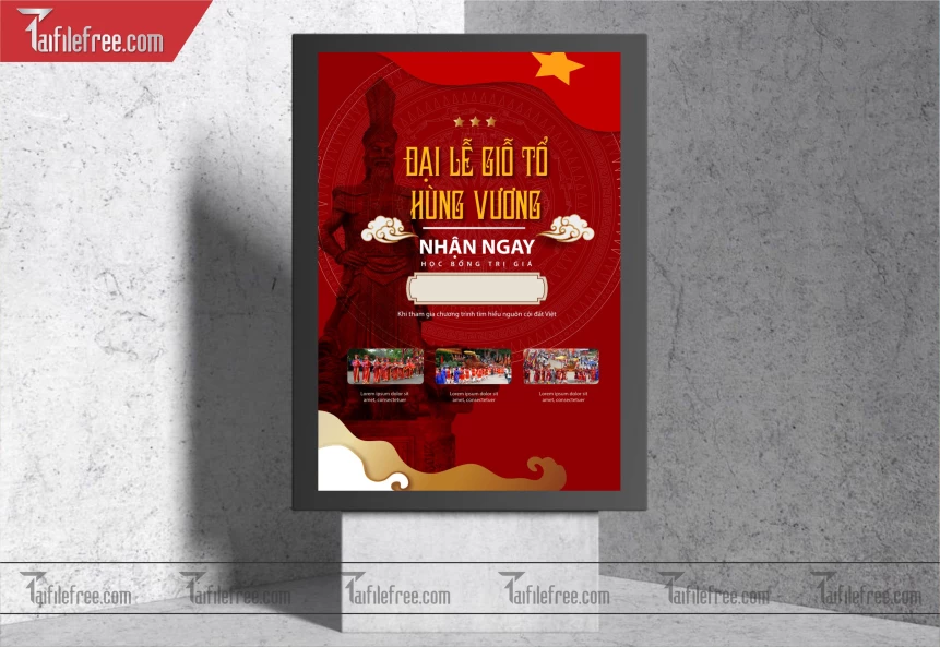 Banner Ngày Giỗ Tổ Hùng Vương GT29