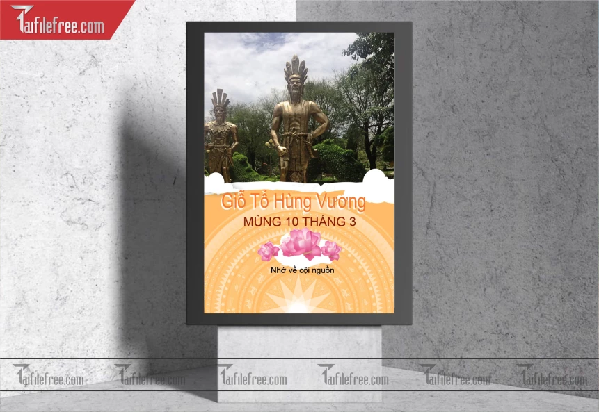 Banner Ngày Giỗ Tổ Hùng Vương GT30