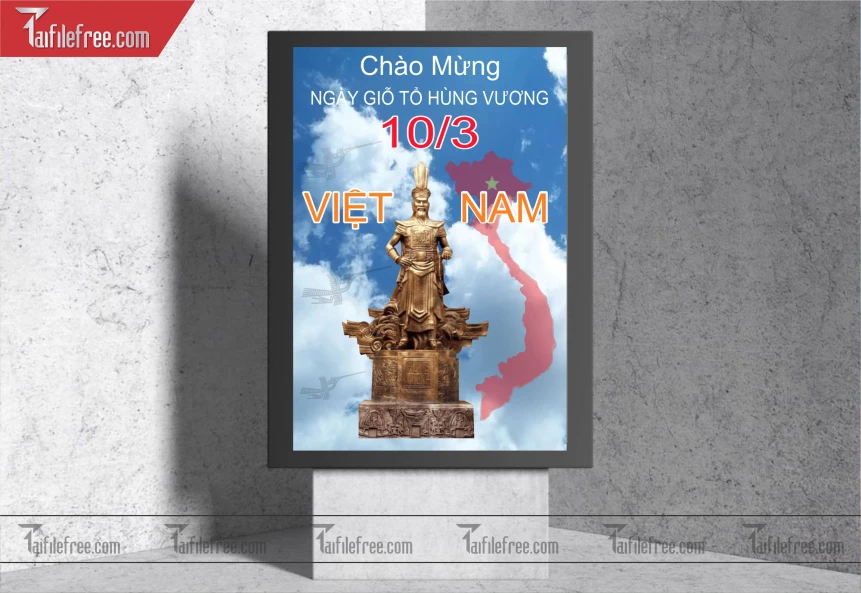 Banner Ngày Giỗ Tổ Hùng Vương GT33