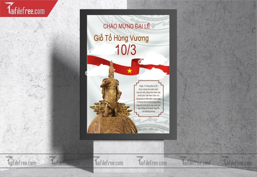 Banner Ngày Giỗ Tổ Hùng Vương GT34