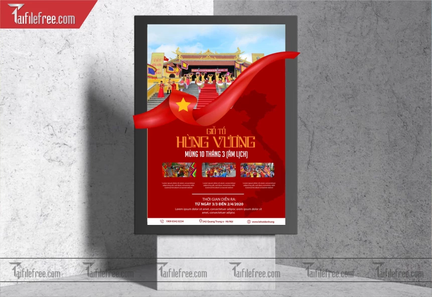 Banner Ngày Giỗ Tổ Hùng Vương GT35