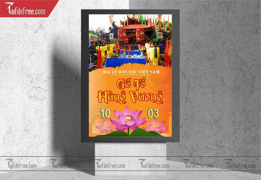 Banner Ngày Giỗ Tổ Hùng Vương GT37
