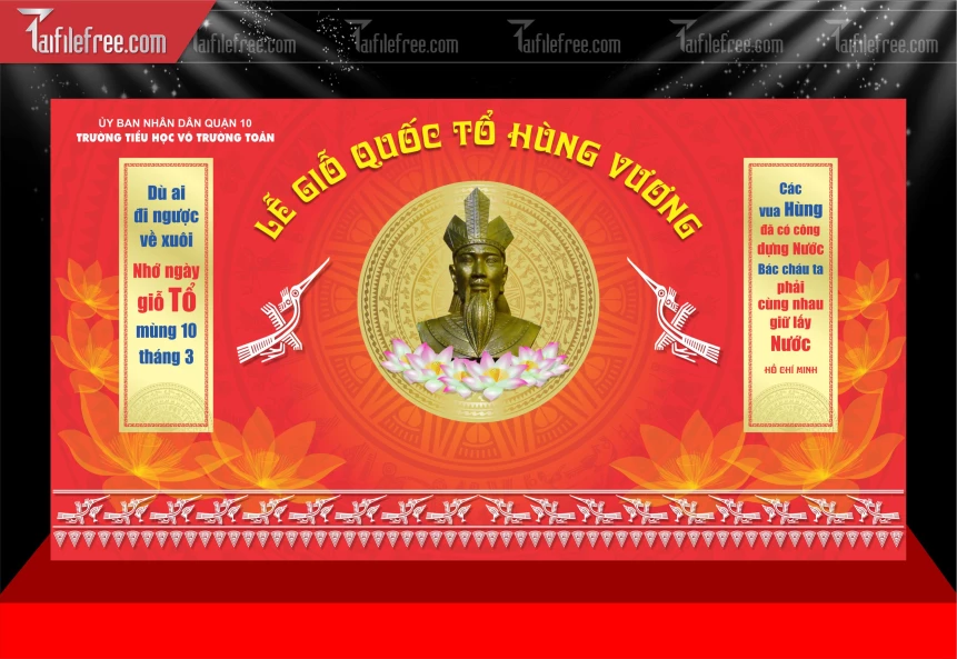 Phông Nền Ngày Giỗ Tổ Hùng Vương GT40