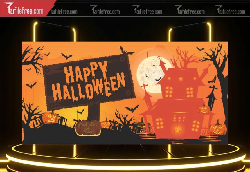 Phông Nền Halloween đẹp, ấn tượng_HLW106