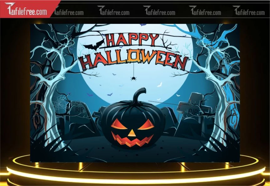 Phông Nền Halloween đẹp, ấn tượng_HLW109