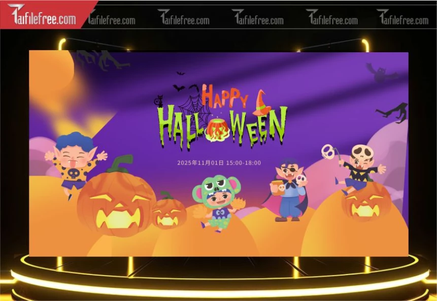 Phông Nền Halloween đẹp, ấn tượng_HLW117