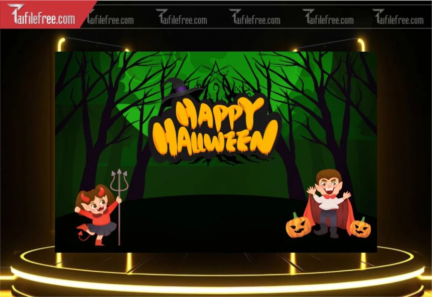 Phông Nền Halloween đẹp, ấn tượng_HLW121