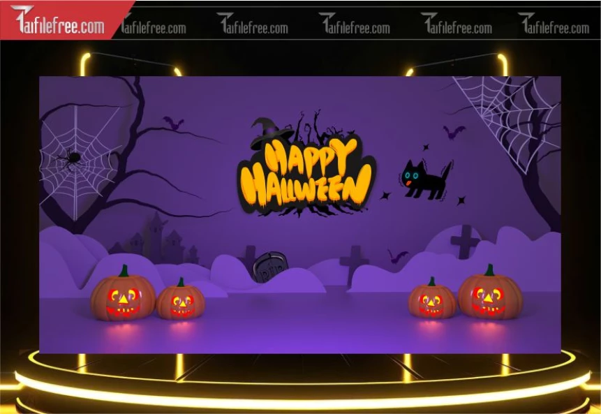 Phông Nền Halloween đẹp, ấn tượng_HLW129