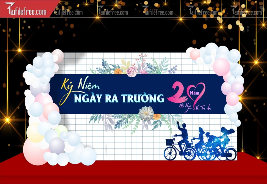 Mẫu Market Họp Lớp, Hội Khóa, Ngày Trở Về Đẹp_HL64