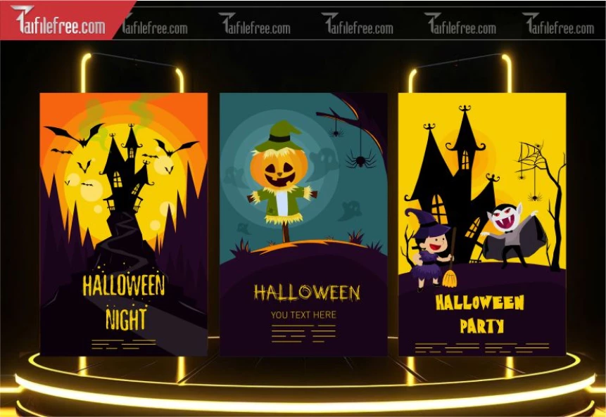 Poster Halloween đẹp, ấn tượng_HL144