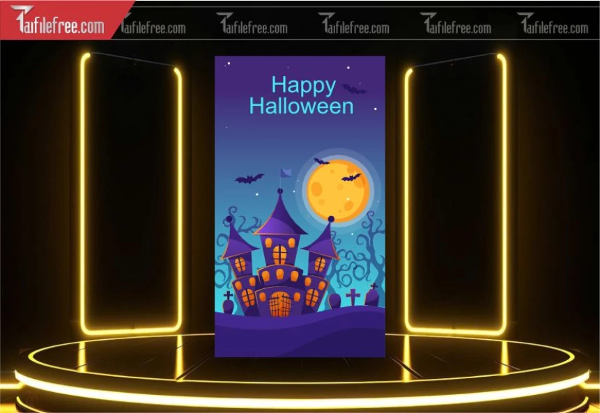 Poster Halloween đẹp, ấn tượng_HL153