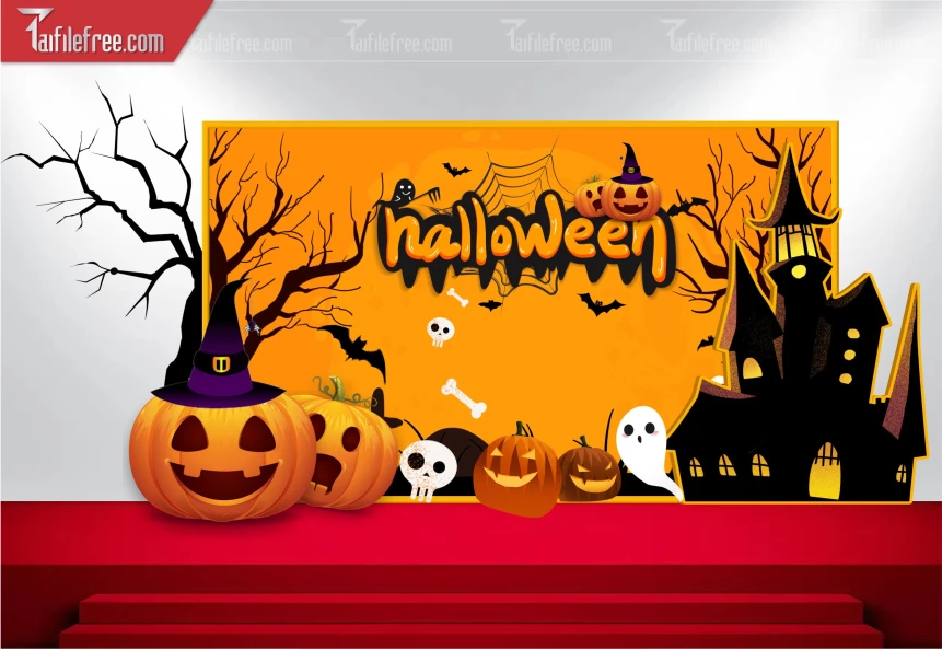 Background Halloween đẹp, ấn tượng_HLW45