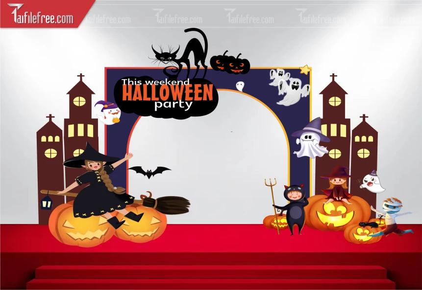 Background Halloween đẹp, ấn tượng_HLW47
