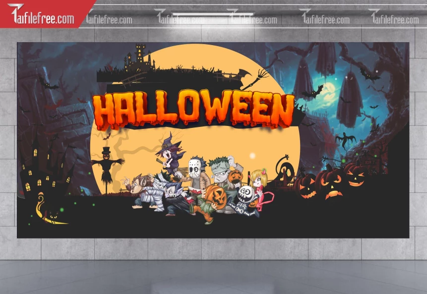 Phông Nền Halloween đẹp, ấn tượng_HLW53