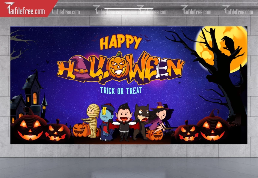 Phông Nền Halloween đẹp, ấn tượng_HLW57