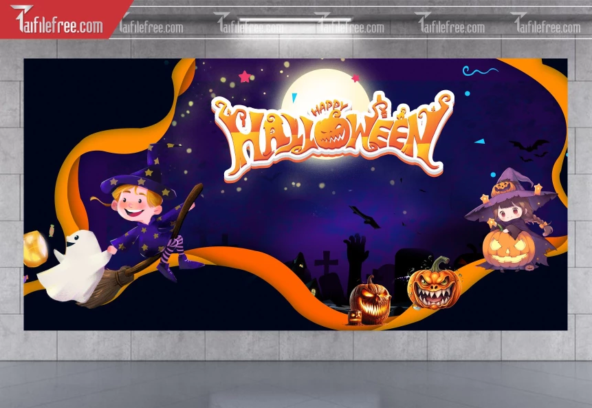 Phông Nền Halloween đẹp, ấn tượng_HLW61