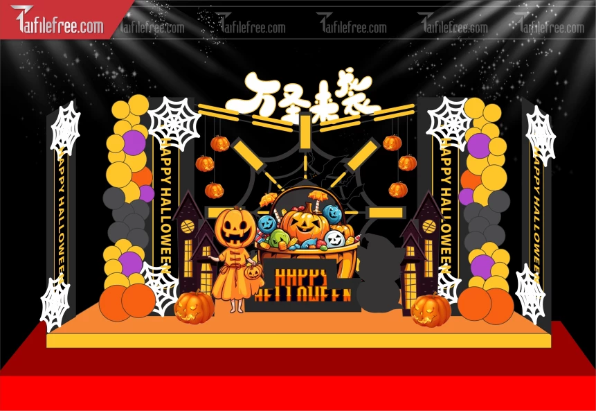 Backgroud Halloween đẹp, ấn tượng_HLW84