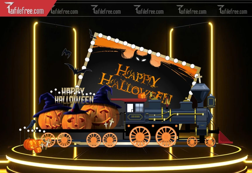 Background Halloween đẹp, ấn tượng_HLW88