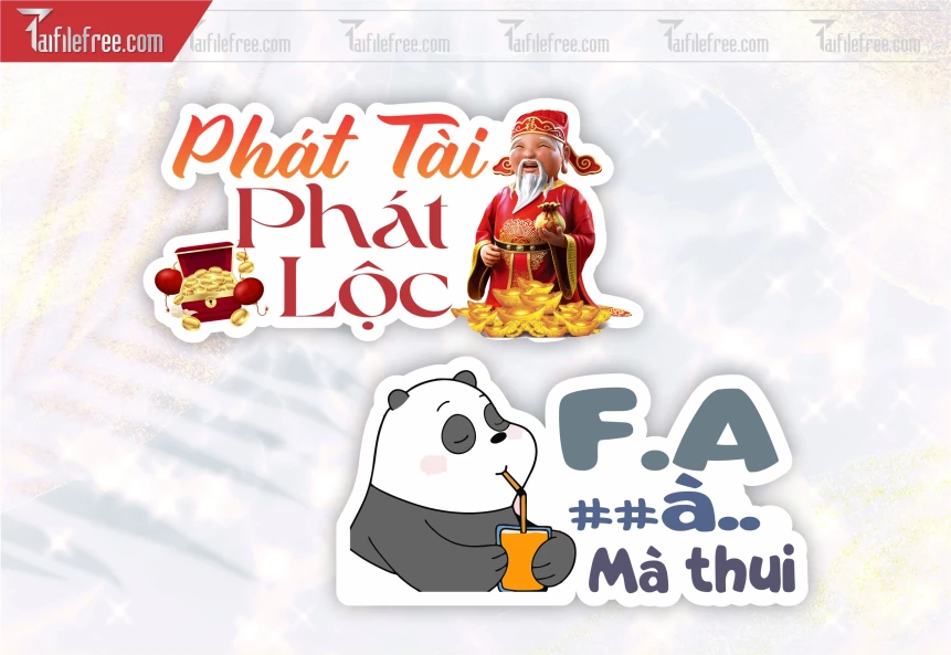 Mẫu Hashtag Tết Phát Tài Phát lộc_HTT05
