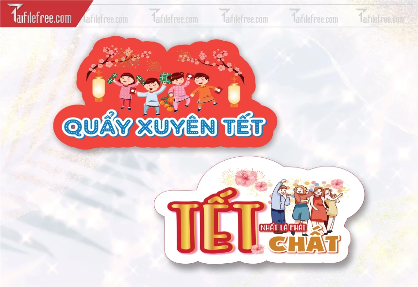 Mẫu Hashtag Tết, Quẩy Xuyên Tết_HTT29