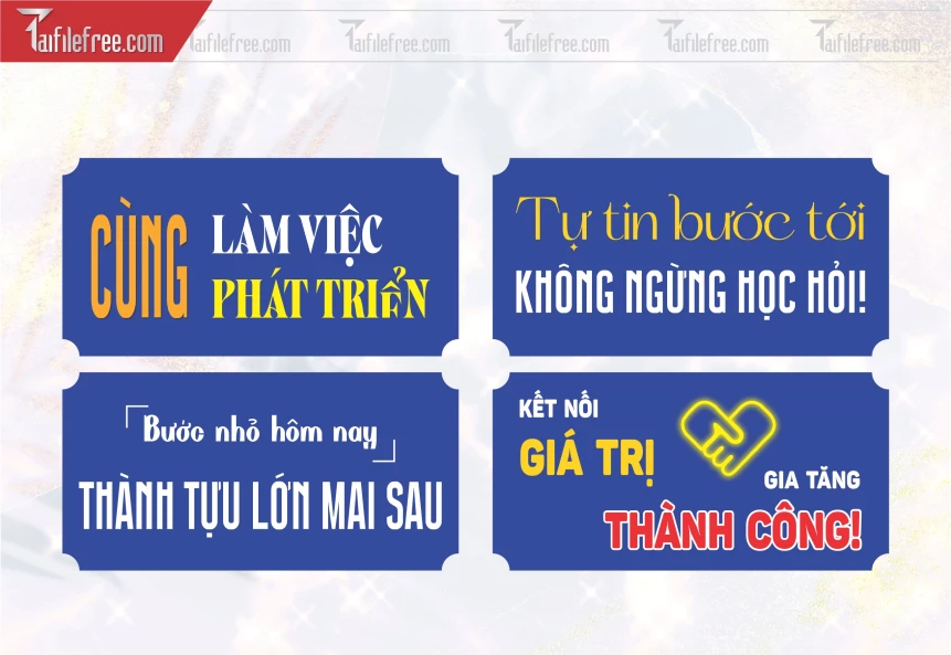 Mẫu Hashtag Động Lực Văn Phòng _HTT55