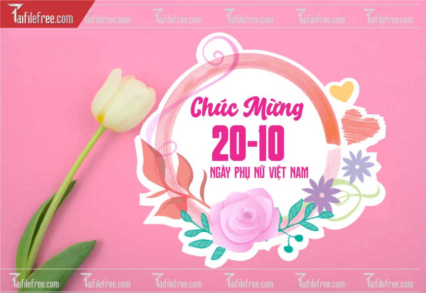 Hashtag Ngày Phụ Nữ Việt Nam 20-10_HV241