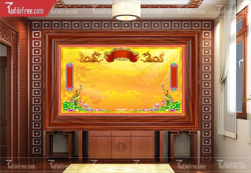 Mẫu Gia Phả Dòng Họ, Gia Tộc File Corel_HV260