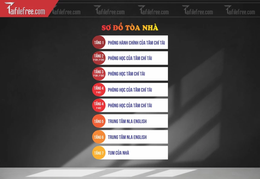 File Vector Sơ Đồ Tòa Nhà Công Ty_HV284