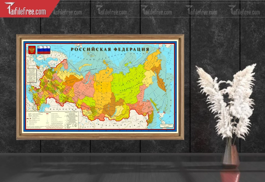 File JPG Bản Đồ Nước Nga_HV286