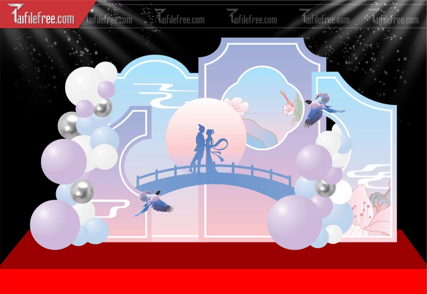 Mẫu Thiết Kế Background Ngày Valentine 14-02_L47
